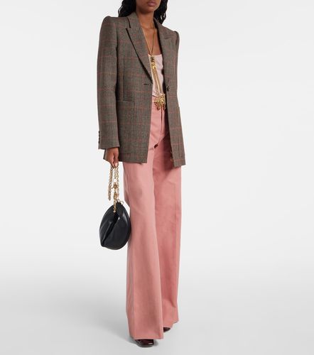 Chloe Checked virgin wool blazer - Chloe - Modalova