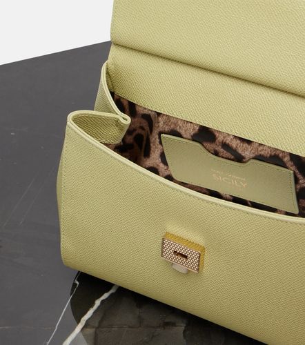 Sicily Small leather top-handle bag - Dolce&Gabbana - Modalova
