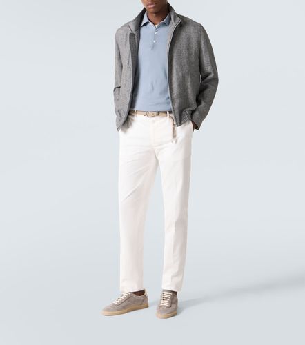 Silk, linen, and wool jacket - Brunello Cucinelli - Modalova