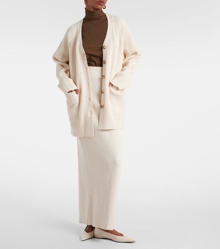 Cardigan in misto cotone bouclé oversize - Toteme - Modalova