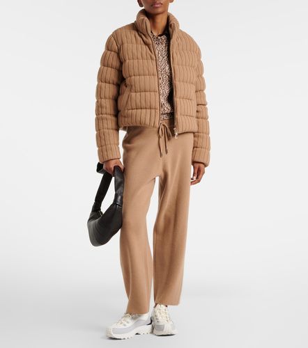 Wool and cashmere down jacket - Moncler - Modalova