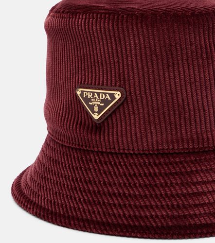 Prada Cotton corduroy bucket hat - Prada - Modalova