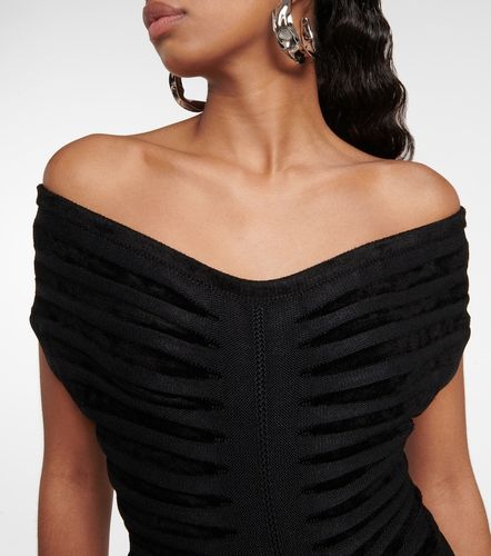Alaïa Miniabito con scollo bardot - Alaia - Modalova