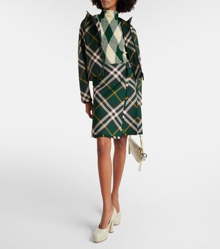 Jersey de algodón y seda a rombos - Burberry - Modalova