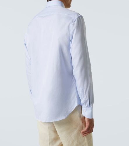 Camisa de popelín de algodón - Canali - Modalova