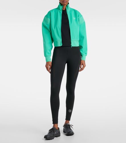 Logo cropped jacket - Adidas by Stella McCartney - Modalova