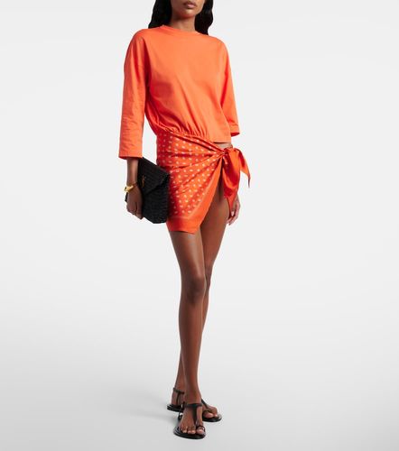 Bandana cotton beach cover-up - Christopher Esber - Modalova