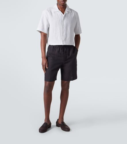 Brioni Bermudas de lino - Brioni - Modalova