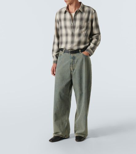 Camisa Baja de algodón a cuadros - Frame - Modalova