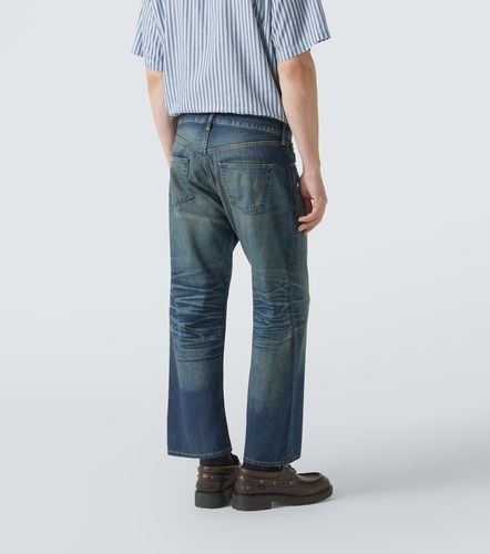 Jeans rectos con efecto desgastado - Junya Watanabe - Modalova