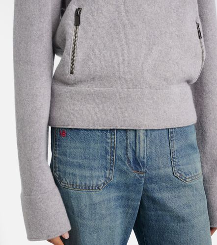 Wool and cashmere half-zip sweater - Victoria Beckham - Modalova