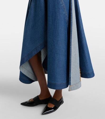 Asymmetric denim midi skirt - Givenchy - Modalova
