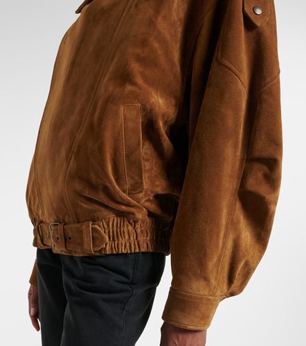 Saint Laurent Suede jacket - Saint Laurent - Modalova