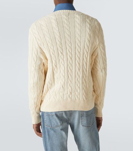 Pullover in cotone a trecce - Polo Ralph Lauren - Modalova