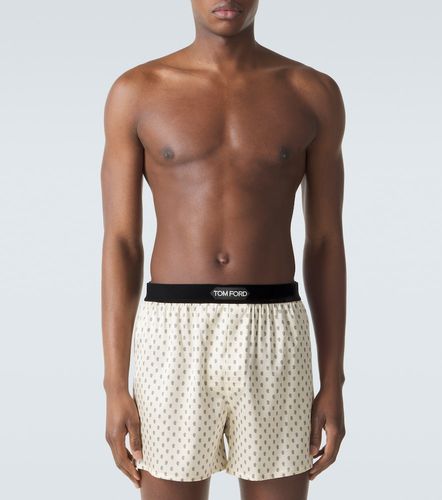 Tom Ford Paisley silk-blend boxers - Tom Ford - Modalova