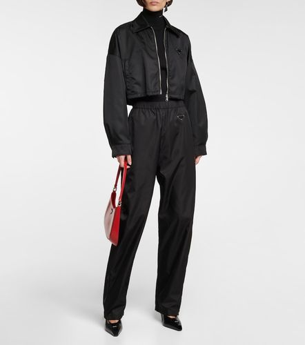 Prada Giacca cropped in nylon - Prada - Modalova