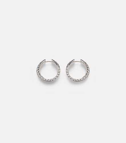 Pendientes de aro Crossover® de plata de ley - David Yurman - Modalova