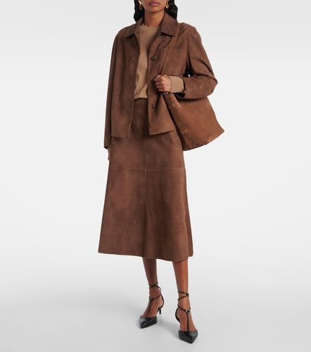 S Max Mara Suede midi skirt - 'S Max Mara - Modalova