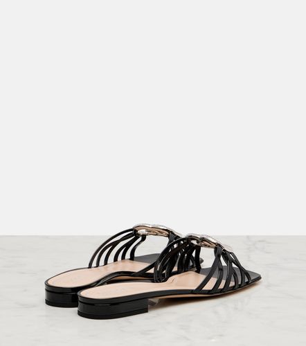 Sandali Interlocking G in vernice - Gucci - Modalova