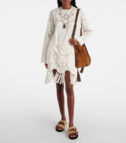 Minigonna Sandra in cotone macramé - Isabel Marant - Modalova