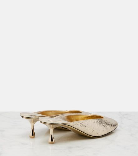 Mules Pixie 50 metalizadas - Jimmy Choo - Modalova