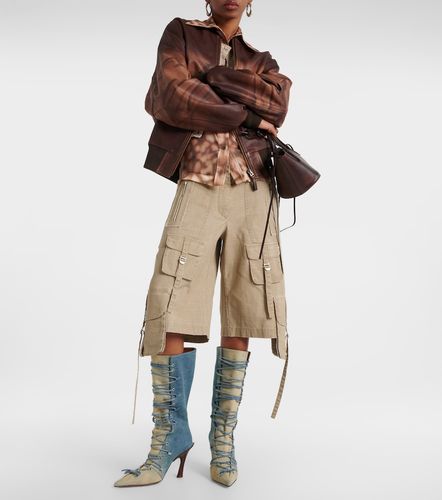 Acne Studios Botas Bitten de denim - Acne Studios - Modalova