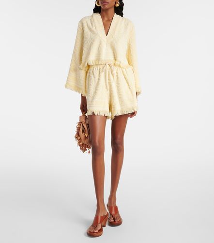 Zimmermann Coco cotton terry shorts - Zimmermann - Modalova