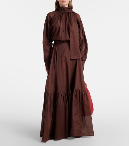 Plan C Cotton organza maxi skirt - Plan C - Modalova