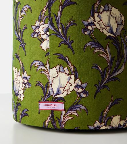 La DoubleJ Baba' floral canvas pouf - La DoubleJ - Modalova