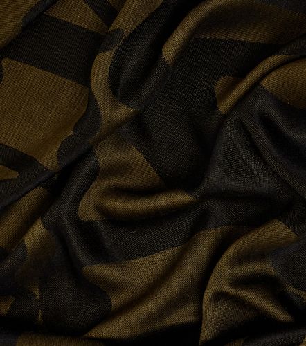 Monogram jacquard wool and silk scarf - Max Mara - Modalova