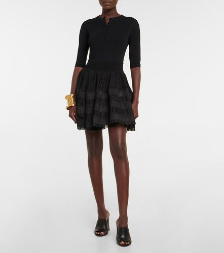Alaïa Minifalda Crinoline plisada - Alaia - Modalova