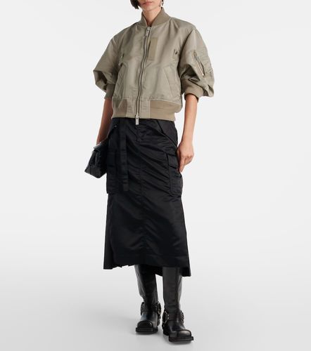 Sacai Cropped bomber jacket - Sacai - Modalova