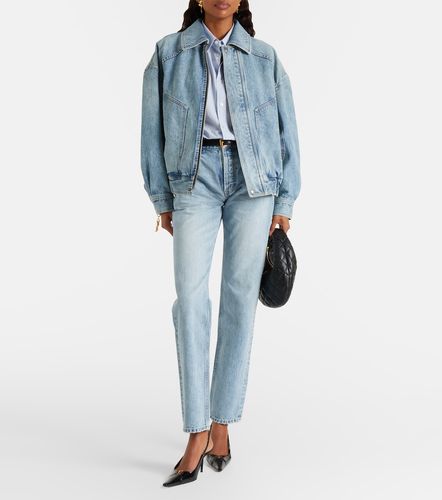 Jeans regular a vita alta - Saint Laurent - Modalova