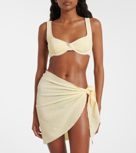 Montce Romy gingham bikini top - Montce - Modalova
