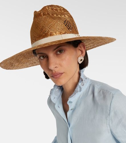 Escape VLogo straw sun hat - Valentino - Modalova