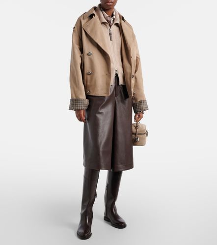 Cotton and linen jacket - Brunello Cucinelli - Modalova