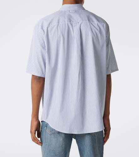 Camisa Cassandre de algodón a rayas - Saint Laurent - Modalova