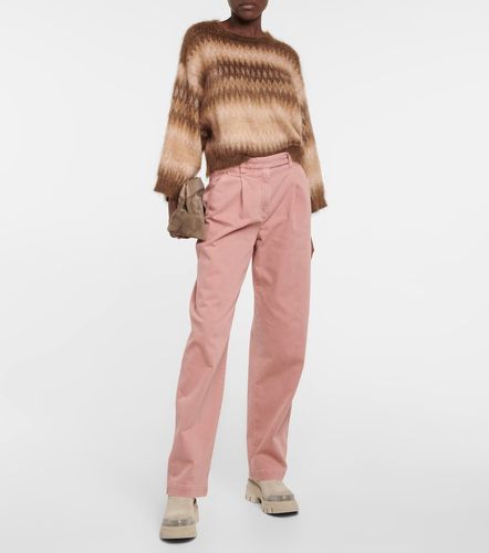 High-rise straight jeans - Brunello Cucinelli - Modalova
