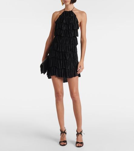 Ruffled halterneck minidress - Tom Ford - Modalova