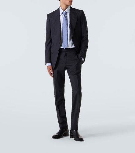 Tom Ford Camicia in cotone a quadri - Tom Ford - Modalova