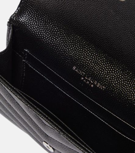 Monogram Small leather wallet - Saint Laurent - Modalova