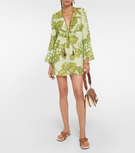 Etro Túnica de ramio estampada - Etro - Modalova