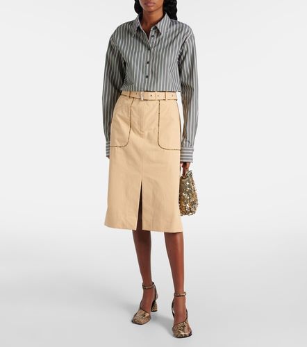 Camisa de algodón a rayas - Dries Van Noten - Modalova
