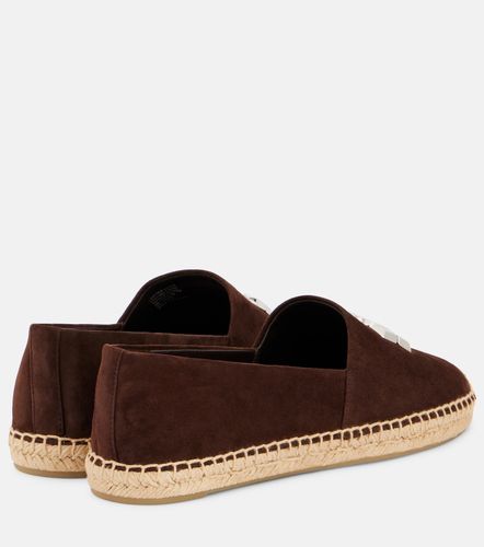 Espadrillas Double T in suede - Tory Burch - Modalova