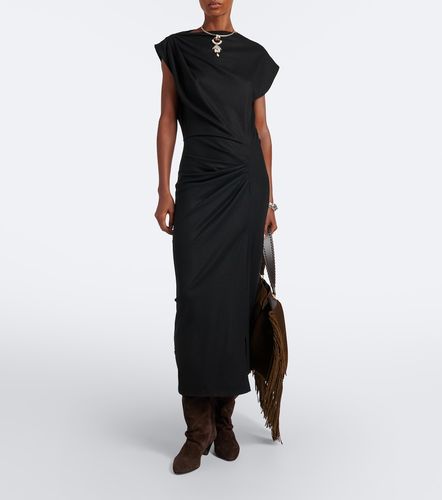 Vestido midi Naery de jersey drapeado - Marant Etoile - Modalova