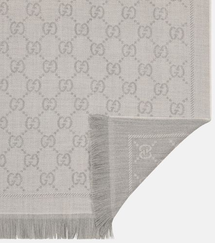 Bufanda GG en jacquard de lana - Gucci - Modalova