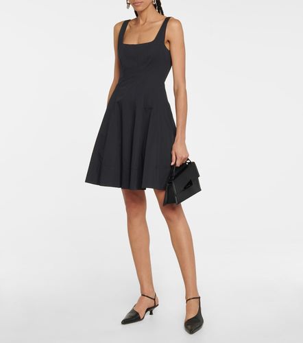 Vestido corto Wells de algodón - Staud - Modalova