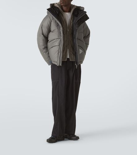 Chaqueta acolchada con logo - And Wander - Modalova