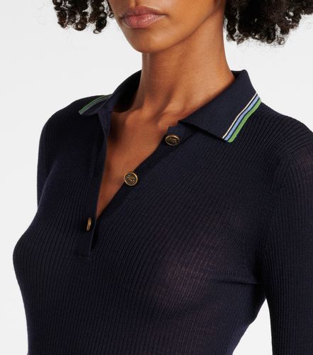 Polo de lana y algodón estampado - Etro - Modalova