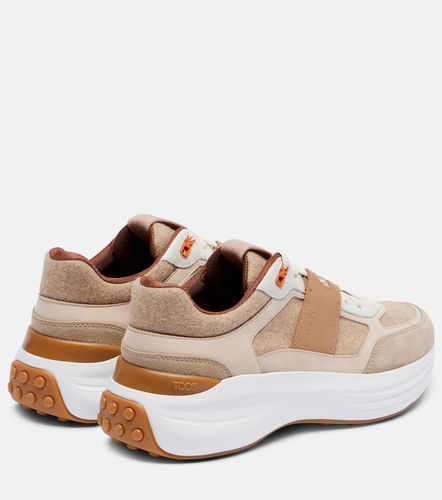 Tod's Leather-trimmed sneakers - Tod's - Modalova